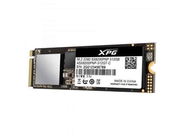 ADATA XPG SX8200 Pro - SSD - 512 GB - intern - M.2 2280 - PCIe 3.0 x4 (NVMe)