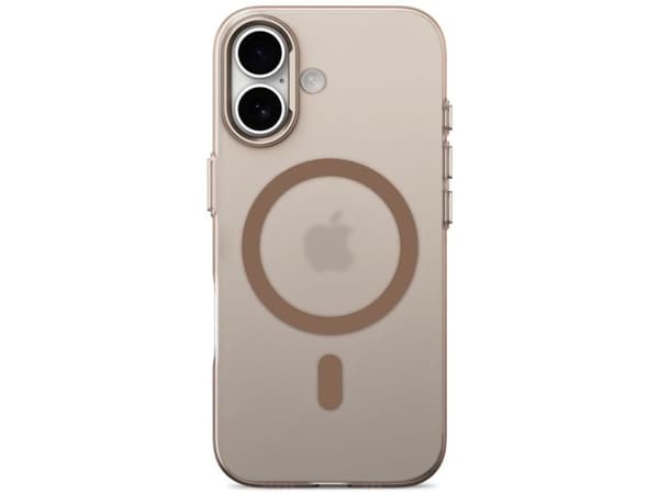 Tech-Protect MagZero MagSafe case for iPhone 17 - beige-brown matte