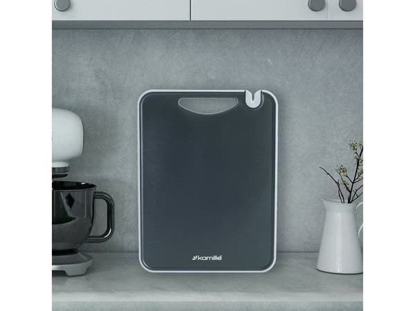 Kamille skärbräda med plastslipare