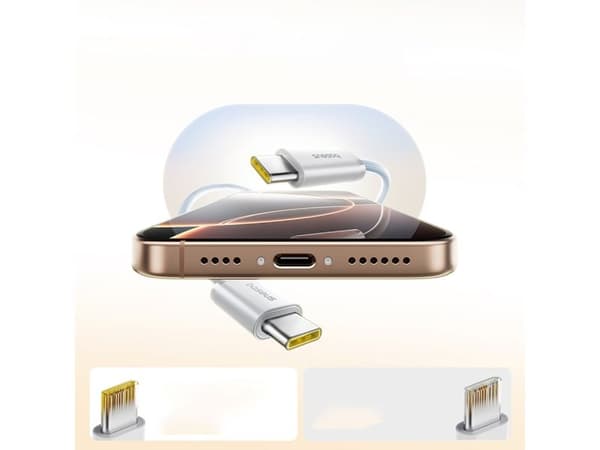 Baseus USB-C til USB-C kabel 1 m, blå (6932172691400)