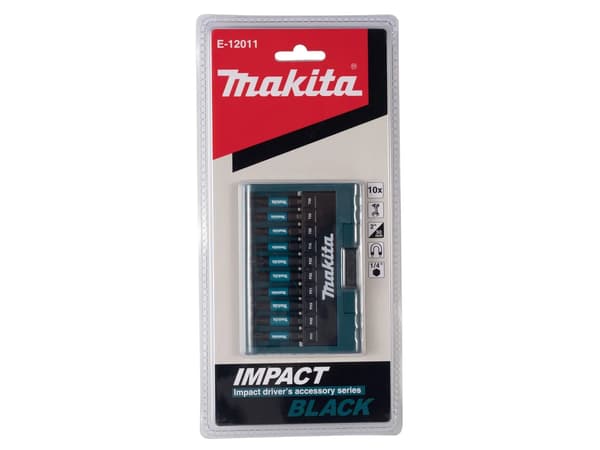 Makita Impact Black Bit-sarja 10 kpl E-12011 Bit-sarja
