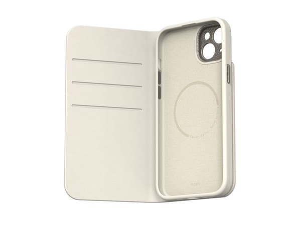 Moshi Overture till iPhone 15 Plus - Eggnog white