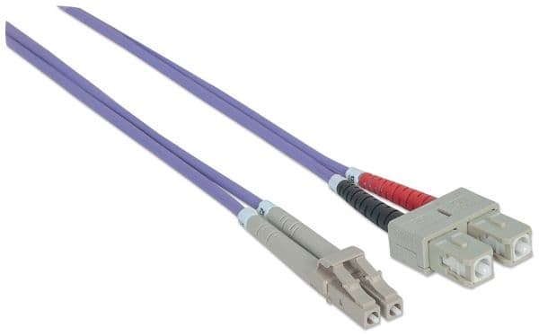 Intellinet 750936, 3 m, OM4, LC, SC