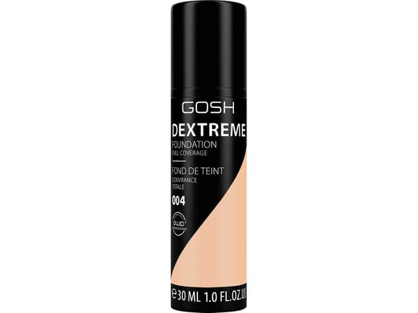 Gosh Dextreme Foundation Full Coverage Concealing Face Foundation 004 Natural 30ml