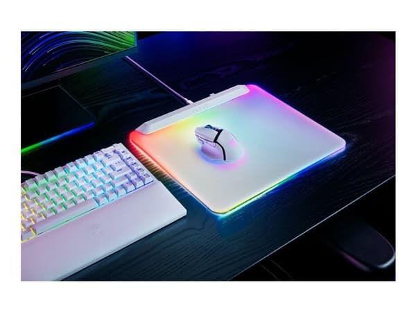 Razer Firefly V2 Pro - Musematte - fully illuminated RGB , gaming - hvit