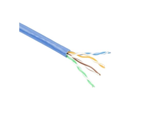 ACT CAT6 U/UTP patchkabel fast blå 100 m C6 U/UTP PATCH PVC BLUE 100M (EP860H)