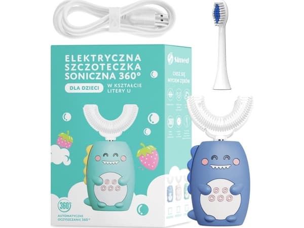 Simed U-muotoinen hammasharja S869 sininen