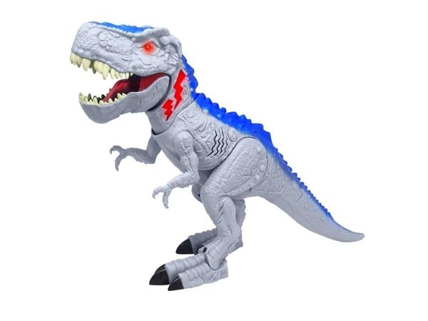 Mighty Megasaur 30 cm Mega Hunter T-Rex. Grå