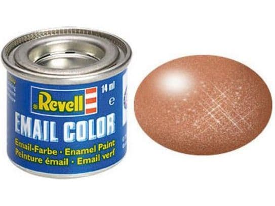 Emalje 14 ml kobber metallic