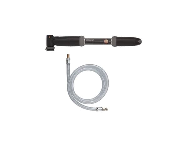 Testo 0554 3157, Handluftpump, Universal, Svart, Silver, I-grepp
