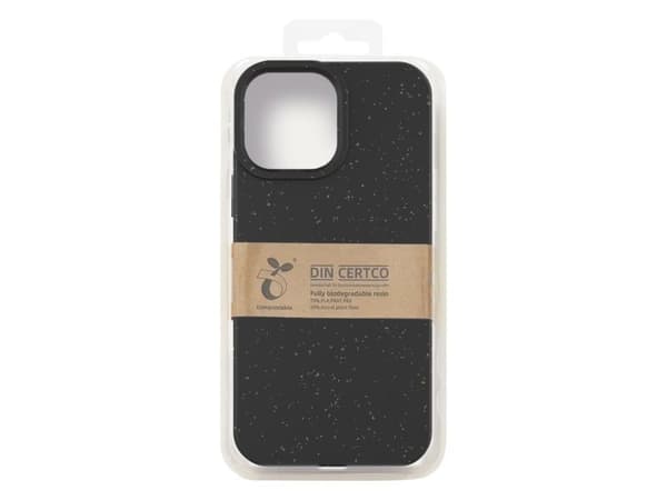 Eco Case iPhone 14 Plus deksel silikon nedbrytbart deksel sort