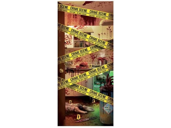 Crime Scene oven koristelu