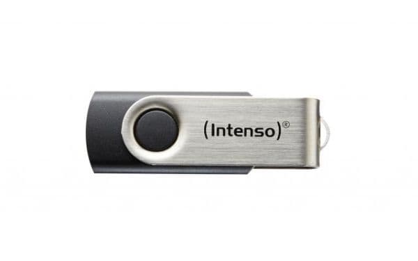 Intenso Basic Line - USB flash-enhet - 64 GB - USB 2.0 - svart, silver