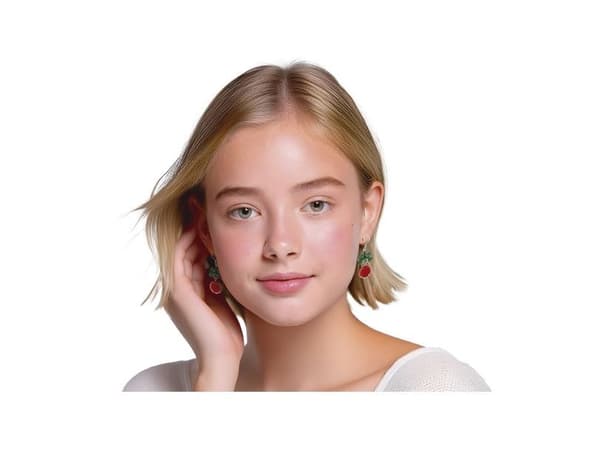 Julgranskulor örhängen