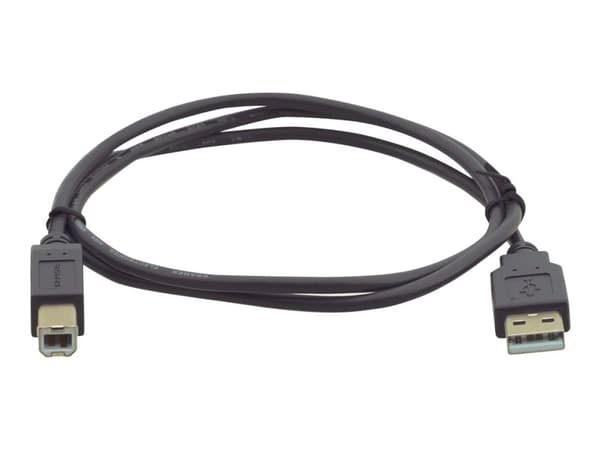 Kramer C-USB/AB Series C-USB/AB-15 - USB-kabel - USB (hann) til USB-type B (hann) - USB 2.0 - 4.6 m - formstøpt - grå