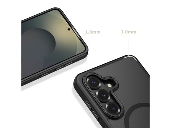 Tech-Protect MagCam MagSafe Case for Samsung Galaxy S26 - Matte Black