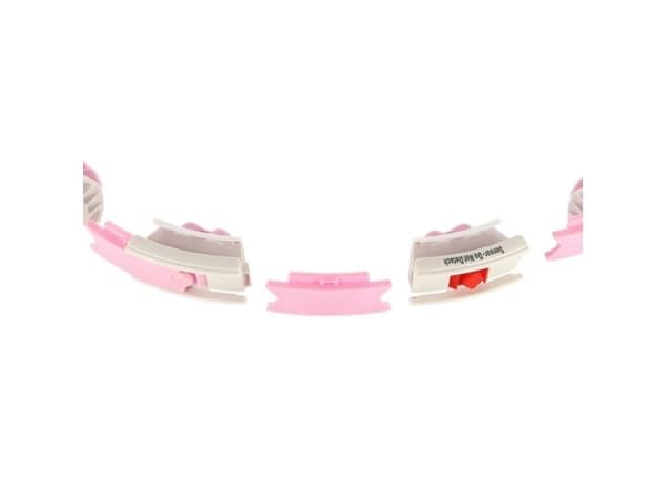 HMS Hula hop HHW06 med knaster, vekt og teller - rosa