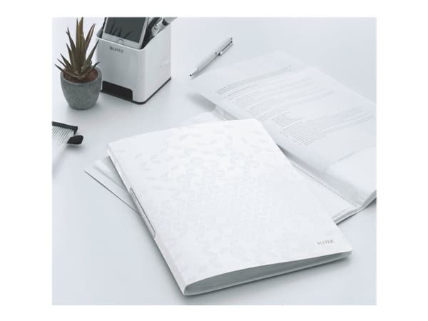 Displaybok Leitz WOW PP 20 fickor vit - (10 st.)