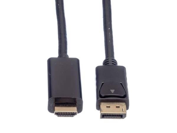 ROLINE 11.04.5786, 2 m, DisplayPort, Hanstik, Hanstik, suora
