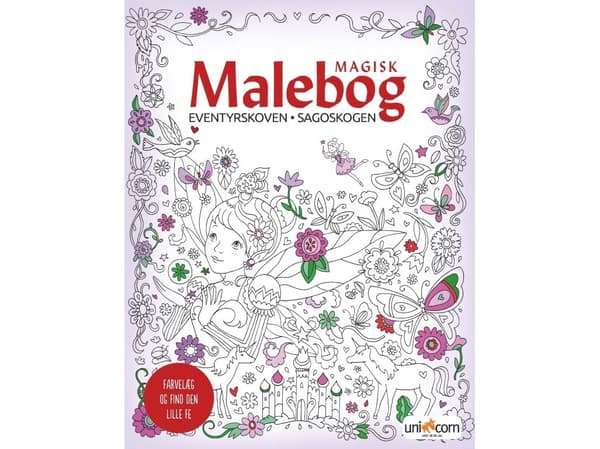 Magi målarbok - Äventyrsskogen | Språk: Danska
