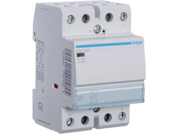 Kontaktor 40A 2 Slutte 230V 3M