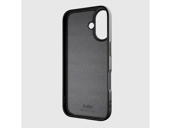 SBS Instinct-skal för iPhone 16 Plus - Svart