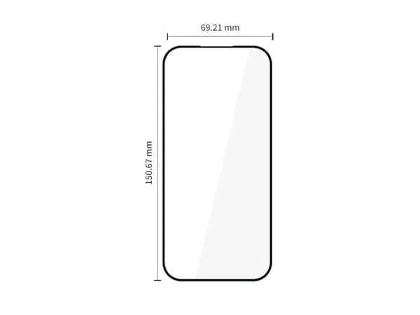 Tech-Protect härdat glas FIT+ 2-pack för Google Pixel 9A / 10A svart