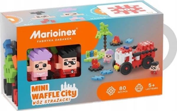 Marioinex Mini Waffle 80 Blankets Brandskydd