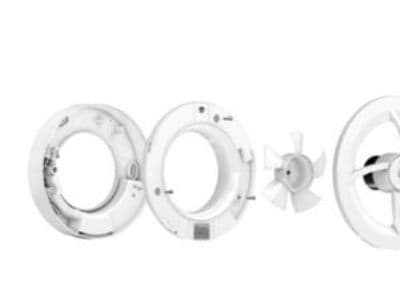 Ventilator S7, 7 funktioner, hvid