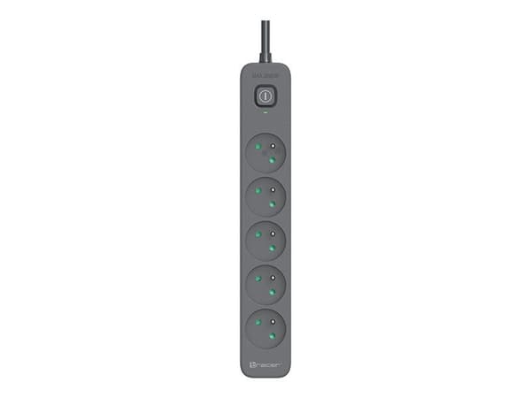 Tracer 47813 Super Line+ Graphite 1.5m (5 outlets )
