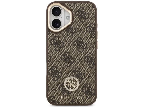Guess 4G Strass MagSafe-deksel til iPhone 17 - brun