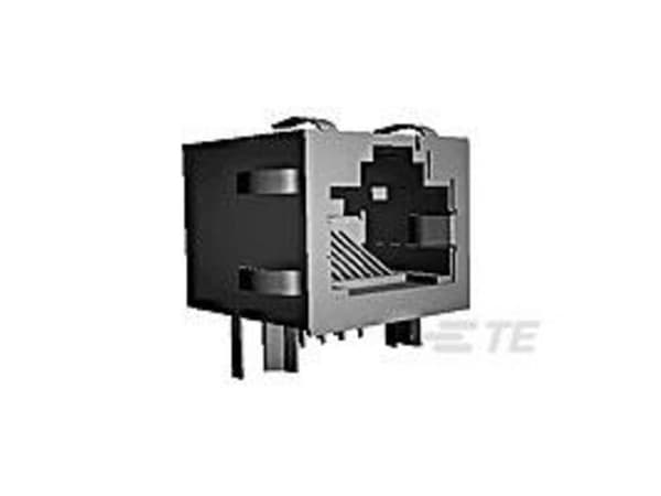 TE Connectivity MODULAR JACKS - INVERTED AND LEDSMODULAR JACKS - INVERTED AND LEDS 406541-4 AMP