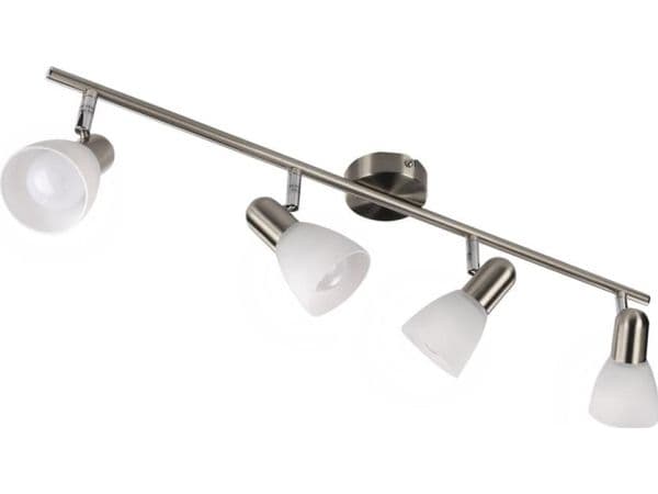 Philips Essentials Burlap kohdevalaisin 4x, Kiskospotti, E14, 4 lamppu(a), LED, 220-240 V, Kromi