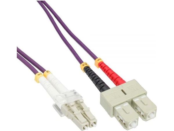 Inline Patchcord LC/SC, 50/125 µm, OM4 2 m (88642P)