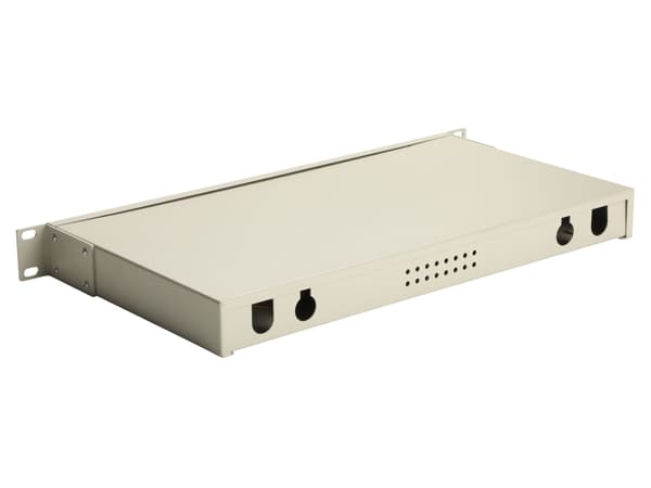 Equip 337211, LC (UPC), OS2, Telinekiinnitys, 1U, Harmaa, Terästä