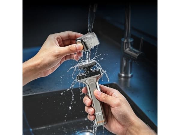 MAXGROOM WF-2037D foil electric shaver IPX7 - silver