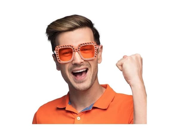 Orange bling bling briller