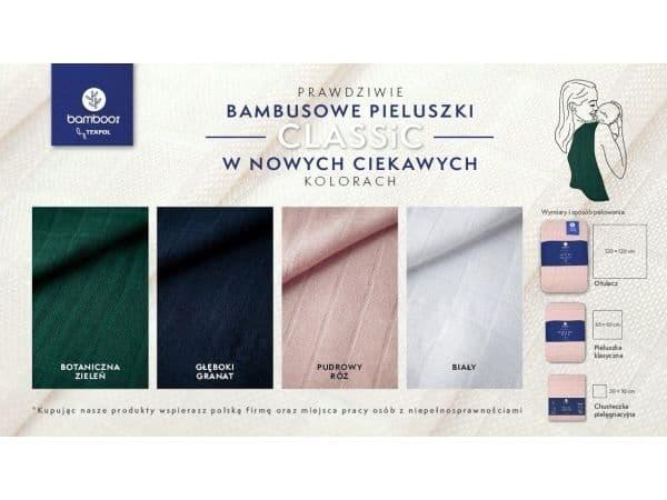 Texpol BAMBU napp 30x30 CLASSIC grön botanisk 170 g