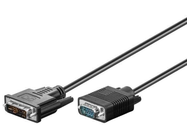 VGA til DVI kaapeli - 3 metriä