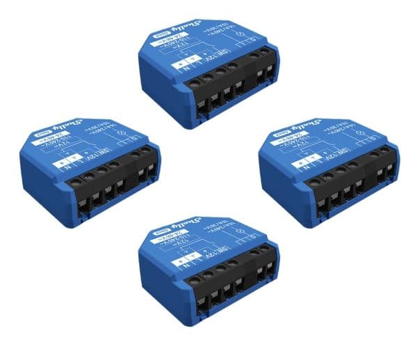 Shelly 1 Gen3 (4-pack)