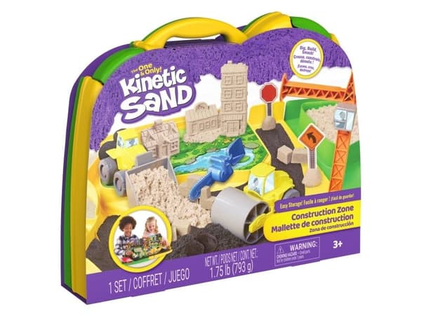 Kinetic Sand Construction Zone