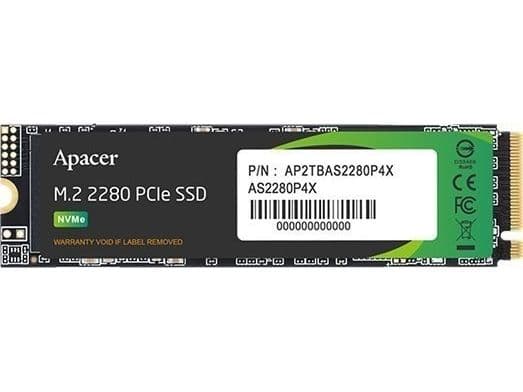 Apacer AS2280P4X 1 TB - SSD-levy - M.2