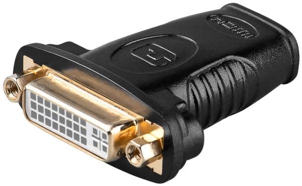 Goobay 68690, HDMI typ A, DVI-I (24+5 stift), sortiment