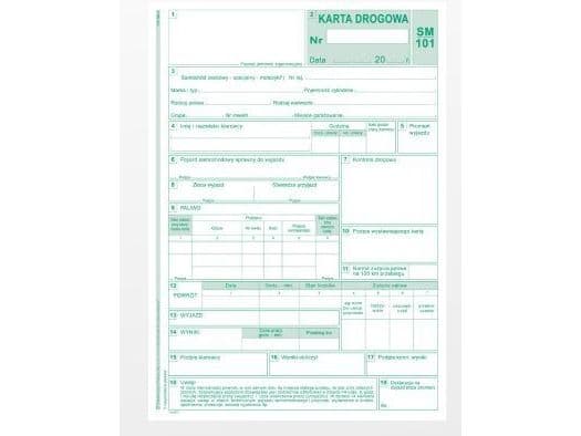 Michalczyk &amp; Prokop Vägblad SM/101 A5 80 ark numrerade (802-3N)