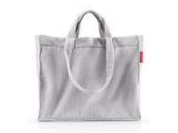 Reisenthel softshopper, Grå, Polyester, Handlenett, Monokromatisk, 28 l, 470 mm