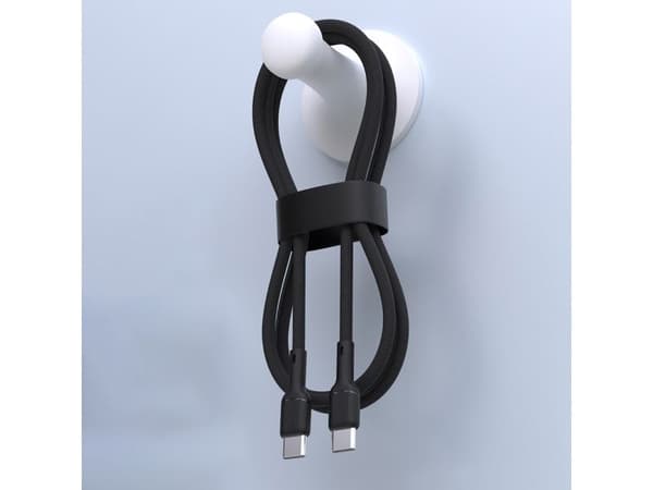 Dudao L9C 65W USB-C - USB-C 1m kaapeli - musta