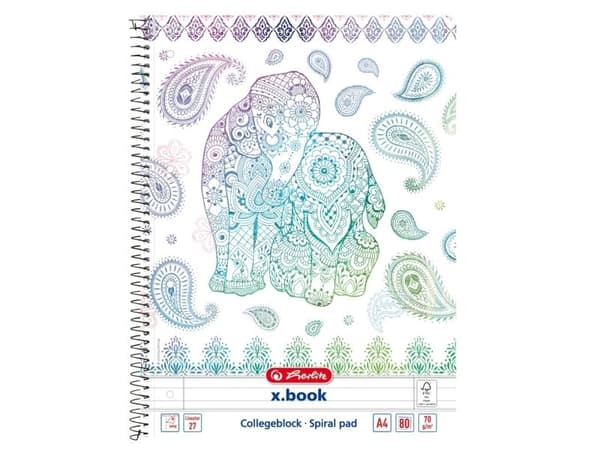 Herlitz 11086188, A4, 80 ark, 70 g/m ^, Universal