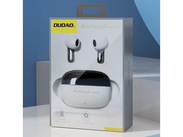 Dudao U8 TWS Wireless In-Ear Headphones - White