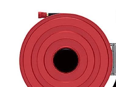 Slangevinde 1 30m 1'' sv.arm hvid