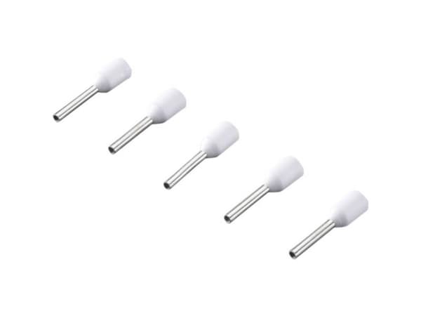 Rittal 4050.737 Kabelskor 0,50 mm² Delvis isolerade Vit 1000 st